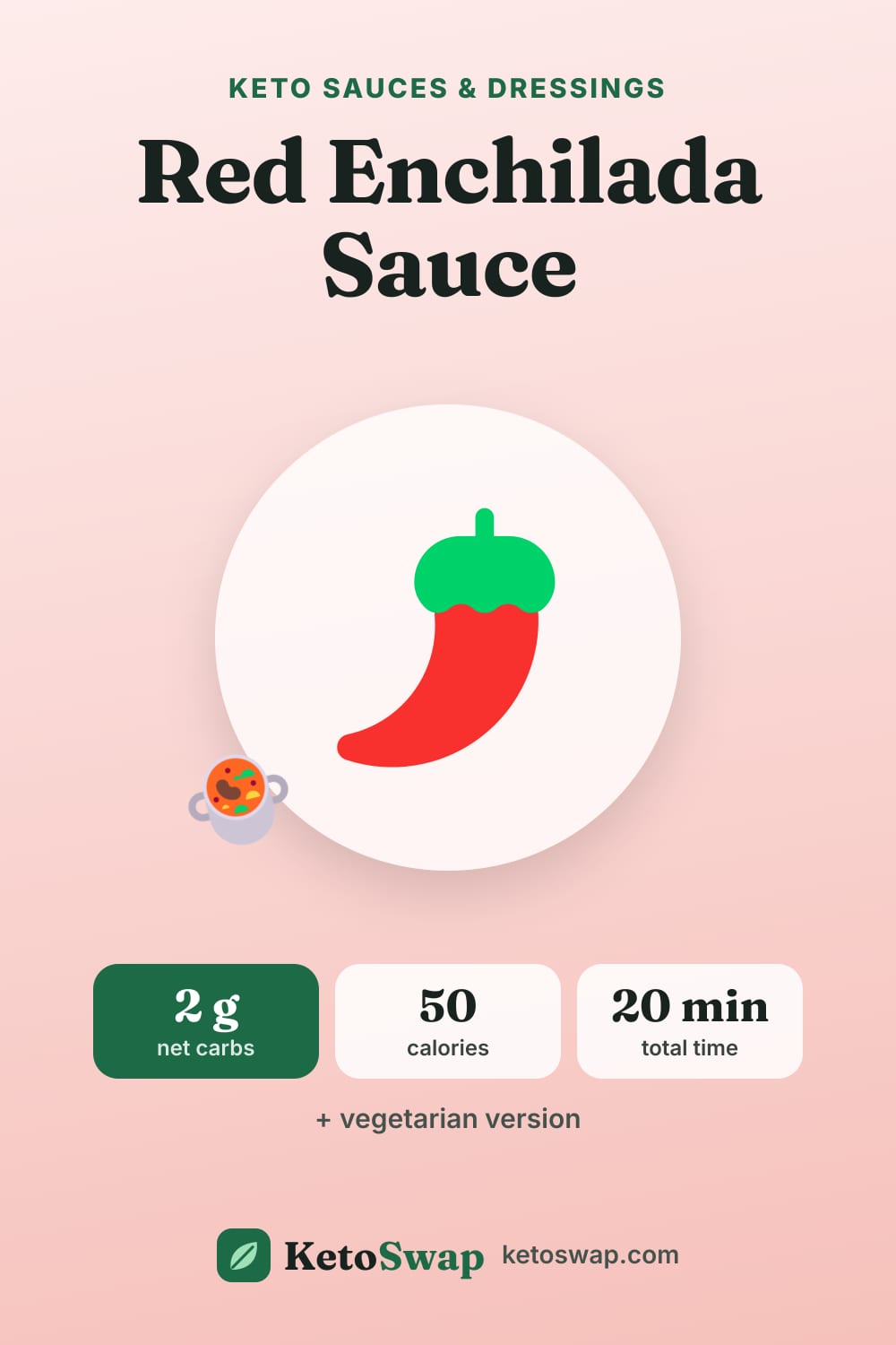 Red Enchilada Sauce — pin image