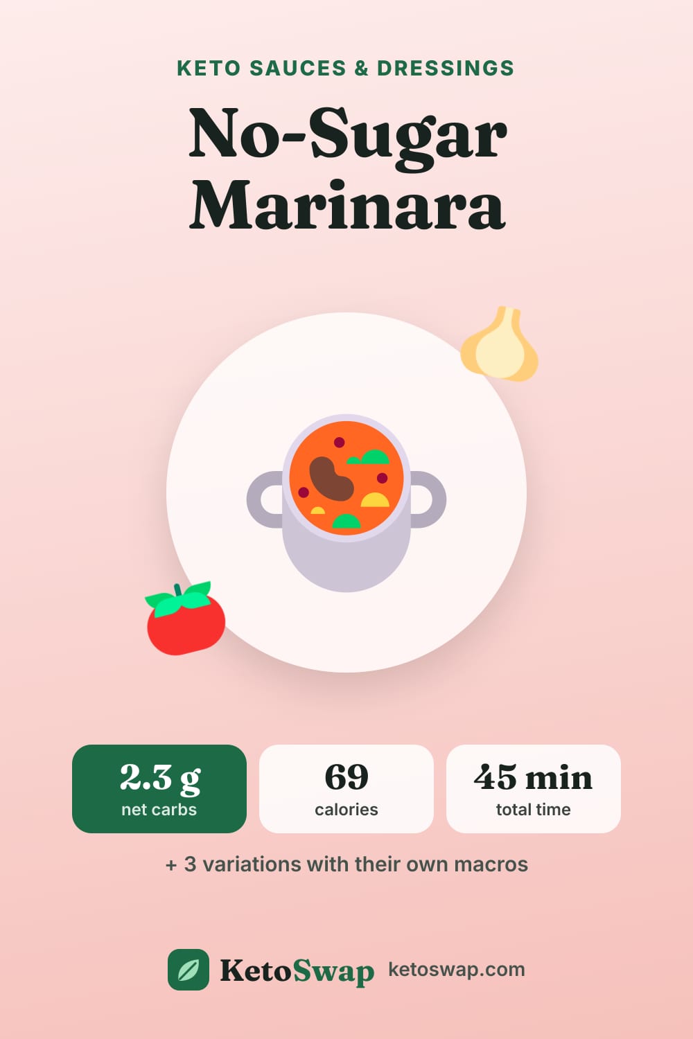 No-Sugar Marinara — pin image